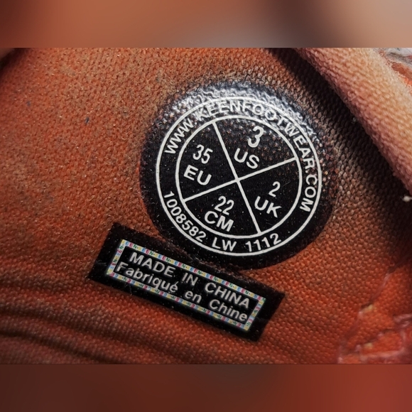 Keen Big Kids Girls Boys Whisper Hiking Water Sandals Blue 3 US / 35 EU 22CM - Picture 2 of 13